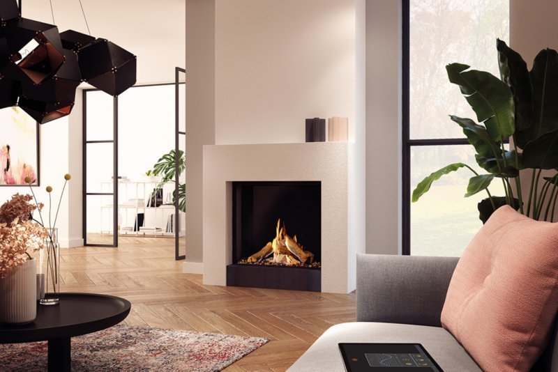 Camini a gas con tecnologia smart: comfort e risparmio energetico