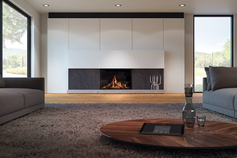 Camini a gas con tecnologia smart: comfort e risparmio energetico