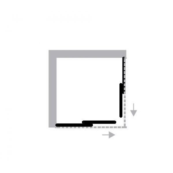Evolution Forte box doccia angolo 80x120 - Barzotti Evolution Forte box doccia angolo 80x120 - Barzotti