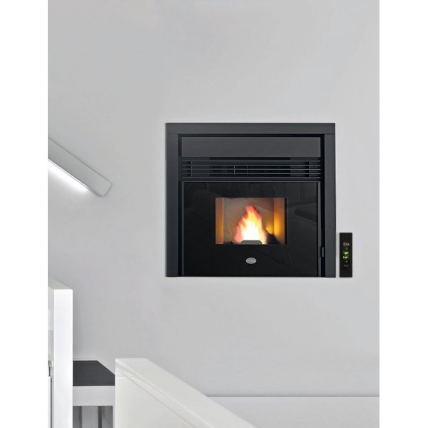 Camino a pellet Cerino 617 ventilazione frontale - 9,5 kw