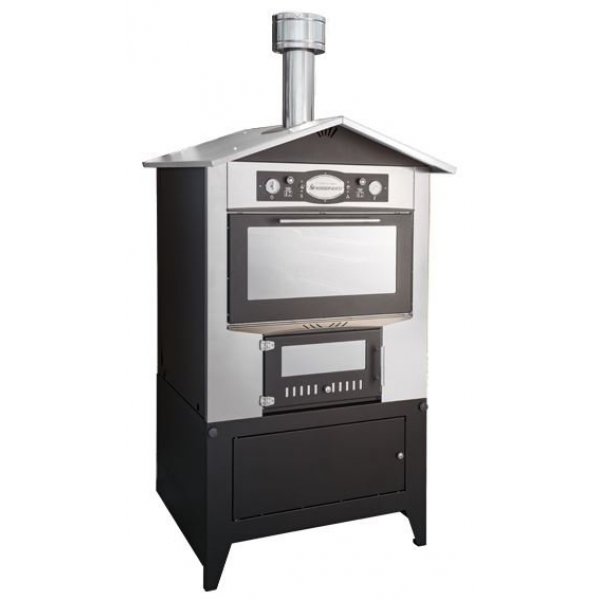 Forno a legna Rossofuoco Sedicinoni Inox da esterno - Barzotti