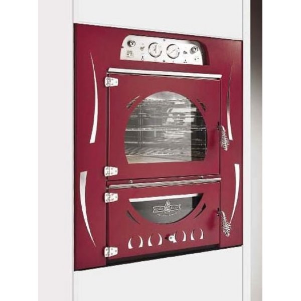 Forno a legna Rossofuoco Red 100 da incasso - Barzotti