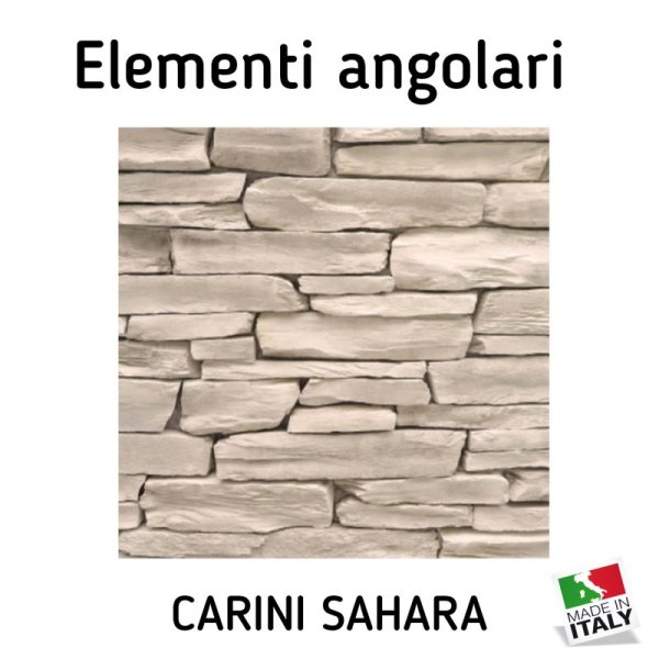 Angolo in pietra ricostruita Carini Sahara