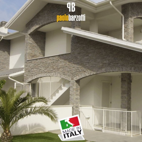 Rivestimento in pietra ricostruita Espania Soft Grey