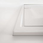 Piatto doccia in ceramica bianco lucido LIF H3 Hatria 140x80-3 cm