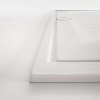 Piatto doccia in ceramica bianco lucido LIF H3 Hatria 140x80-3 cm
