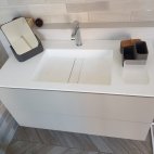 Mobile da bagno Block Cosmic grigio oliva