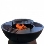 Griglia alta in ghisa per barbecue Firepit