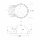 Forno a legna tradizionale GUSTO 80
