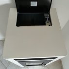 Stufa a pellet idro Serena 25 kw Climacalor bianca