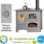 Cucina a legna Deneris con forno in Conto Termico 