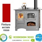 Cucina a legna Deneris con forno in Conto Termico 