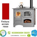 Cucina a legna Deneris con forno in Conto Termico 