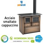 Cucina a legna Gaia con forno in Conto Termico 