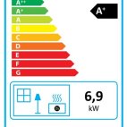 Stufa a legna Dexter 2.0 SX di Austroflamm con moduli 