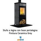 Stufa a legna 200 con rivestimento in ceramica 