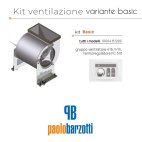 Kit di ventilazione con schermo touch screen