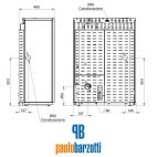 Stufa ibrida legna/pellet Unica 5 stelle 