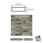 Mattone in pietra ricostruita Arnhem grigio 