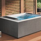 MINIPISCINA DIVINA L SPA 185x160x85