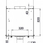 Inserto a legna bifacciale Nickel 1000