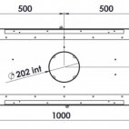 Inserto a legna bifacciale Nickel 1000