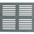 Griglia in ghisa rettangolare 30,4cmx20,9cm
