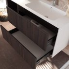 Mobile Dedalo rovere moro con piano ocritech