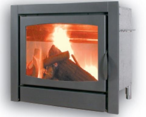 Termocamino a legna inserto Alfa Compacq maxi - PREZZO OUTLET - Barzotti