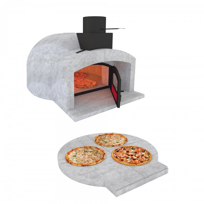 Forno a legna tradizionale GUSTO 80 - Barzotti